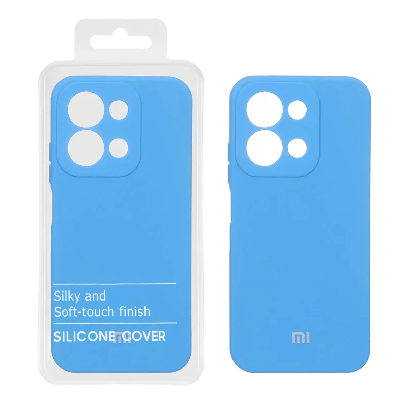 قاب نیو سیلیکون محافظ لنزدار RFF مدل Xiaomi Redmi 15C / Poco C85 - آبی (پک دار) - تصویر 2