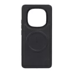 قاب Crystal طرح چرم MagSafe مدل Xiaomi Redmi Note 14 Pro 5G / Redmi Note 14 Pro Plus 5G / Poco X7 5G - مشکی