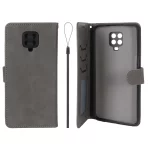 کیف موبایل مگنتی درجه یک داخل خز MNC Plus مدل Xiaomi Redmi Note 9S / Redmi Note 9 Pro / Redmi Note 9 Pro Max - خاکستری
