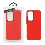 قاب casetify پافر ساده Xiaomi Mi 12T / Mi 12T Pro / Redmi K50 - قرمز (پک دار)