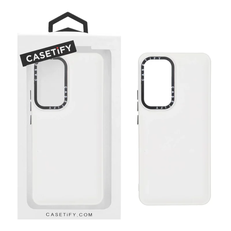 قاب casetify پافر ساده Xiaomi Mi 12T / Mi 12T Pro / Redmi K50 - سفید (پک دار) - تصویر 2
