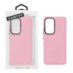 قاب casetify پافر ساده Xiaomi Mi 12T / Mi 12T Pro / Redmi K50 - صورتی (پک دار)