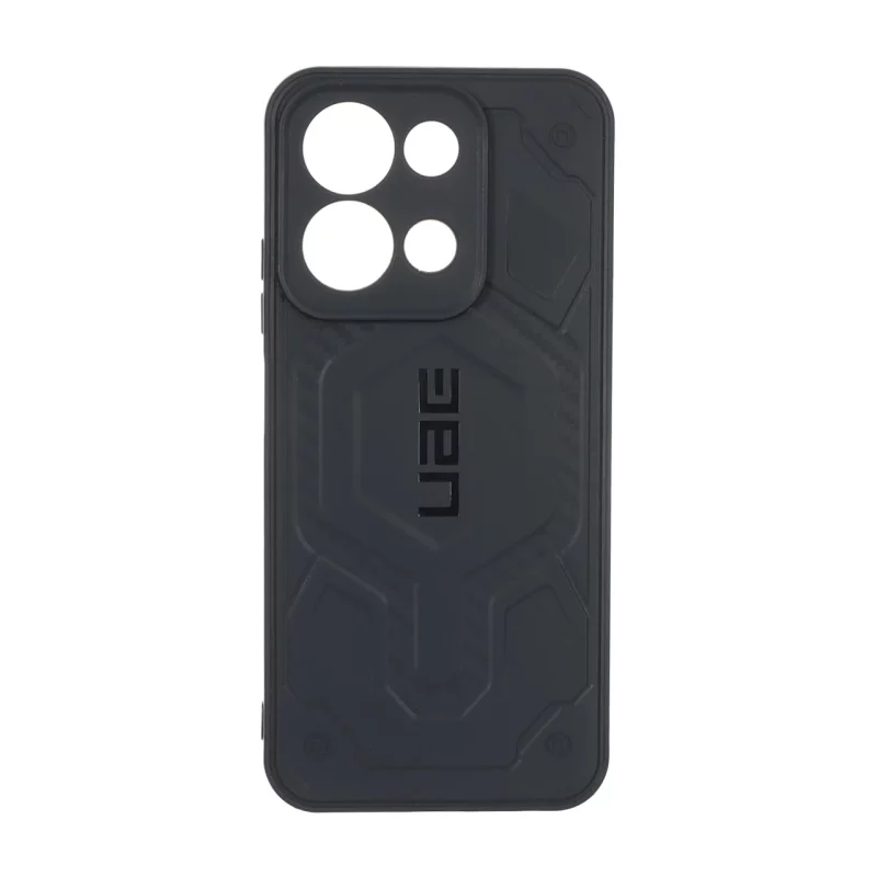 قاب UAG طرح سیلیکون Xiaomi Redmi 15C / Poco C85 - مشکی - تصویر 2