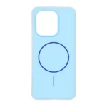 قاب دو لایه مات طرح مگ سیف Xiaomi Redmi Note 13 4G - آبی