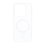 قاب دو لایه مات طرح مگ سیف Xiaomi Redmi Note 14S / Note 13 Pro 4G / Poco M6 Pro 4G - سفید