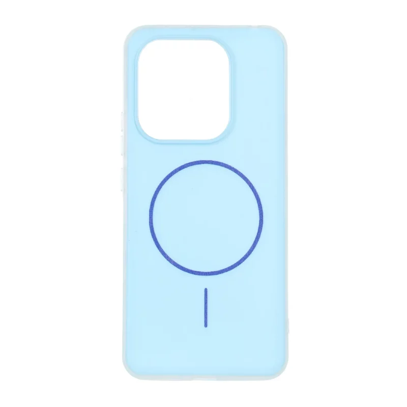 قاب دو لایه مات طرح مگ سیف Xiaomi Redmi Note 14 4G - آبی - تصویر 2