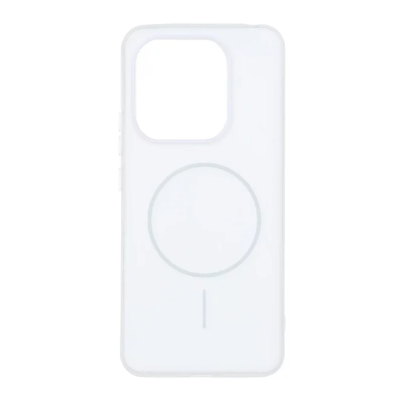 قاب دو لایه مات طرح مگ سیف Xiaomi Redmi Note 14 4G - سفید - تصویر 2