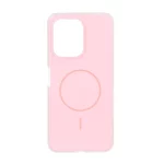 قاب دو لایه مات طرح مگ سیف Xiaomi Redmi 13C / Poco C65 - صورتی