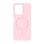 قاب دو لایه مات طرح مگ سیف Xiaomi Redmi Note 12 4G - صورتی
