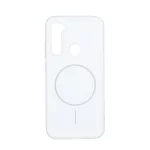 قاب دو لایه مات طرح مگ سیف Xiaomi Redmi Note 8 - سفید
