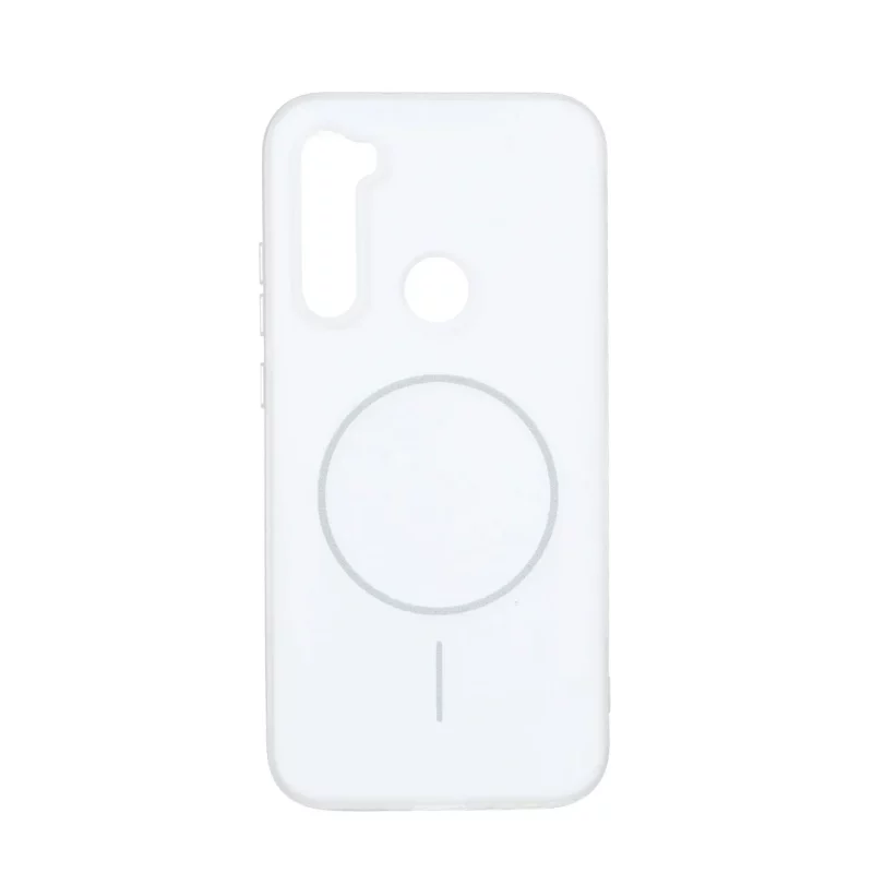 قاب دو لایه مات طرح مگ سیف Xiaomi Redmi Note 8 - سفید - تصویر 2