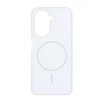 قاب دو لایه مات طرح مگ سیف Xiaomi Redmi A5 / Poco C71 - سفید