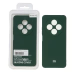 قاب نیو سیلیکون محافظ لنزدار RFF مدل Xiaomi Redmi 14C / Redmi A4 / Poco C75 - سبز (پک دار)