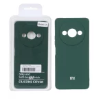 قاب نیو سیلیکون محافظ لنزدار RFF مدل Xiaomi Redmi A3 / A3x / Poco C61 - سبز (پک دار)