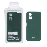 قاب نیو سیلیکون محافظ لنزدار RFF مدل Xiaomi Redmi Note 11 4G / Redmi Note 11S - سبز (پک دار)