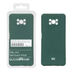 قاب نیو سیلیکون محافظ لنزدار RFF مدل Xiaomi Poco X3 / Poco X3 Pro / Poco X3 NFC - سبز (پک دار)
