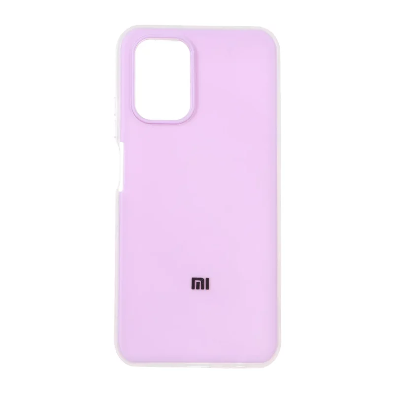 قاب دو لایه مات لوگودار Xiaomi Redmi Note 10 4G / Redmi Note 10S / Poco M5S - یاسی - تصویر 2