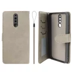 کیف موبایل مگنتی درجه یک داخل خز MNC Plus مدل Xiaomi Redmi 8 - خاکستری