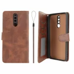 کیف موبایل مگنتی درجه یک داخل خز MNC Plus مدل Xiaomi Redmi 8 - قهوه ای