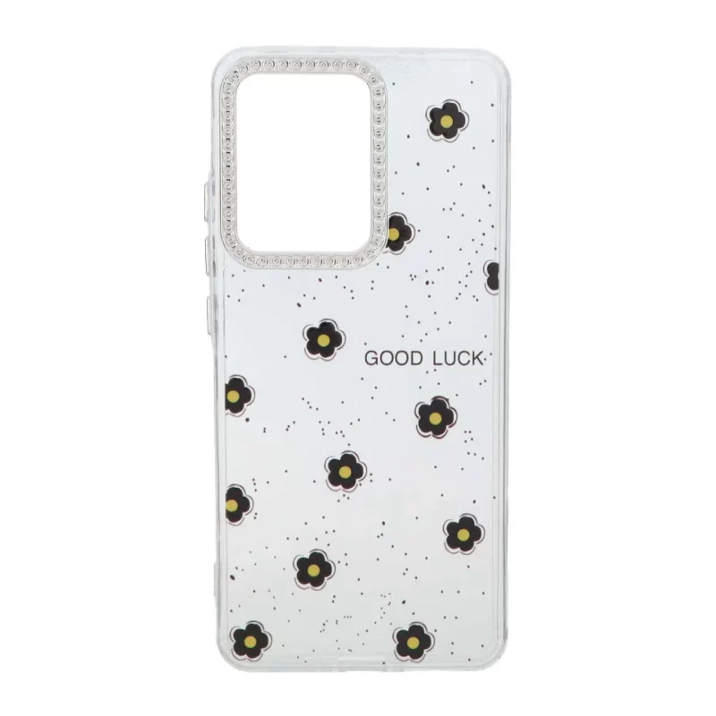 قاب شفاف ژله ای Flower محافظ لنز کروم Xiaomi Poco X7 Pro - تصویر 2