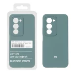 قاب سیلیکونی پاک کنی اورجینال درجه یک Xiaomi Redmi 15 4G - سبز (پک دار)
