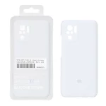 قاب سیلیکونی پاک کنی اورجینال درجه یک Xiaomi Redmi Note 10 4G / Redmi Note 10S / Poco M5S - سفید (پک دار)
