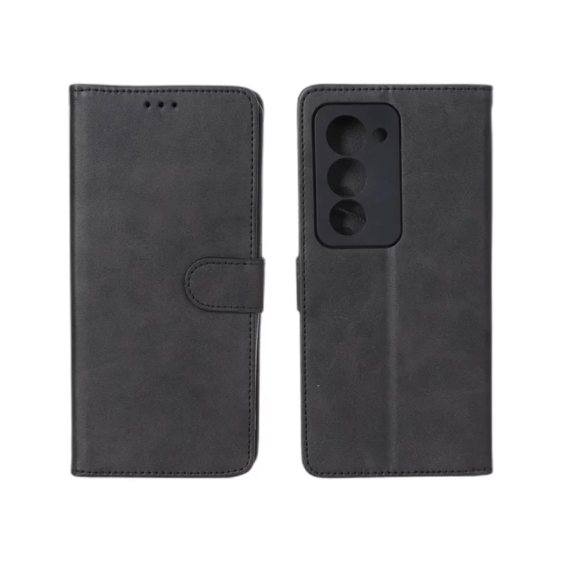 کیف موبایل مگنتی Xiaomi Redmi 15 4G - مشکی - تصویر 2