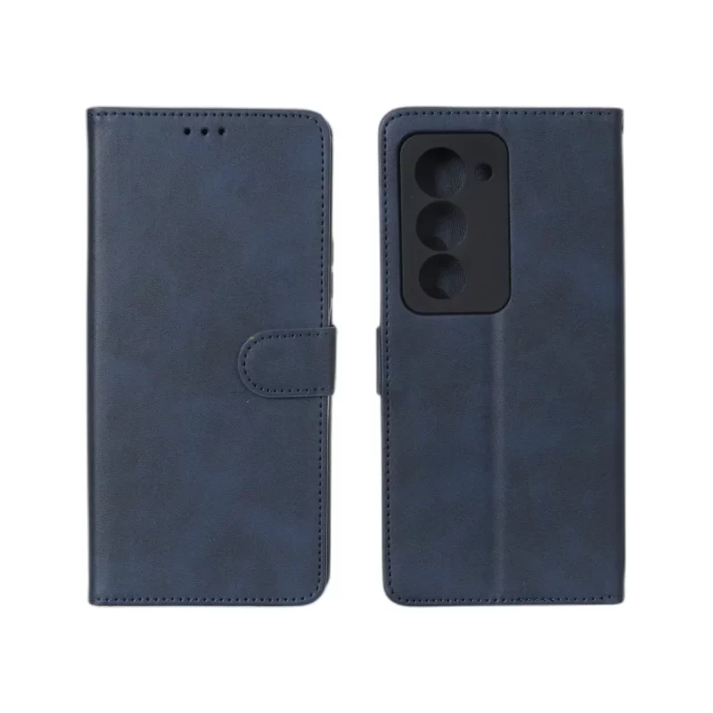کیف موبایل مگنتی Xiaomi Redmi 15 4G - سرمه ای - تصویر 2