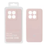 قاب سیلیکونی پاک کنی اورجینال درجه یک Xiaomi Mi 14T / Mi 14T Pro - کرم نارنجی (پک دار) - NTC