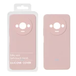 قاب سیلیکونی پاک کنی اورجینال درجه یک Xiaomi Redmi A3 / A3x / Poco C61 - کرم نارنجی (پک دار) - NTC