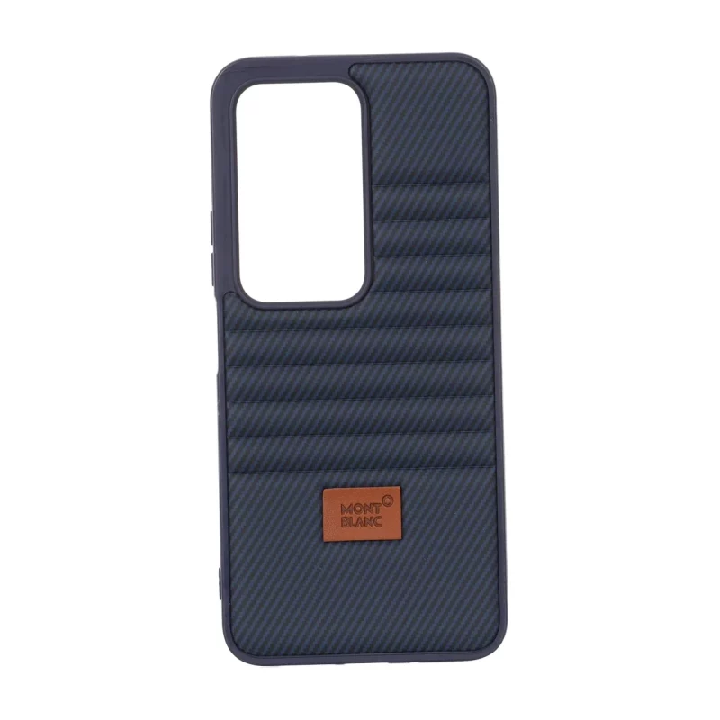 قاب Mont Blanc پافری طرح هاشور Xiaomi Redmi 15 4G - سرمه ای - تصویر 2