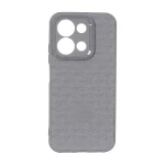 قاب الماسی برجسته Xiaomi Redmi 15C / Poco C85 - خاکستری