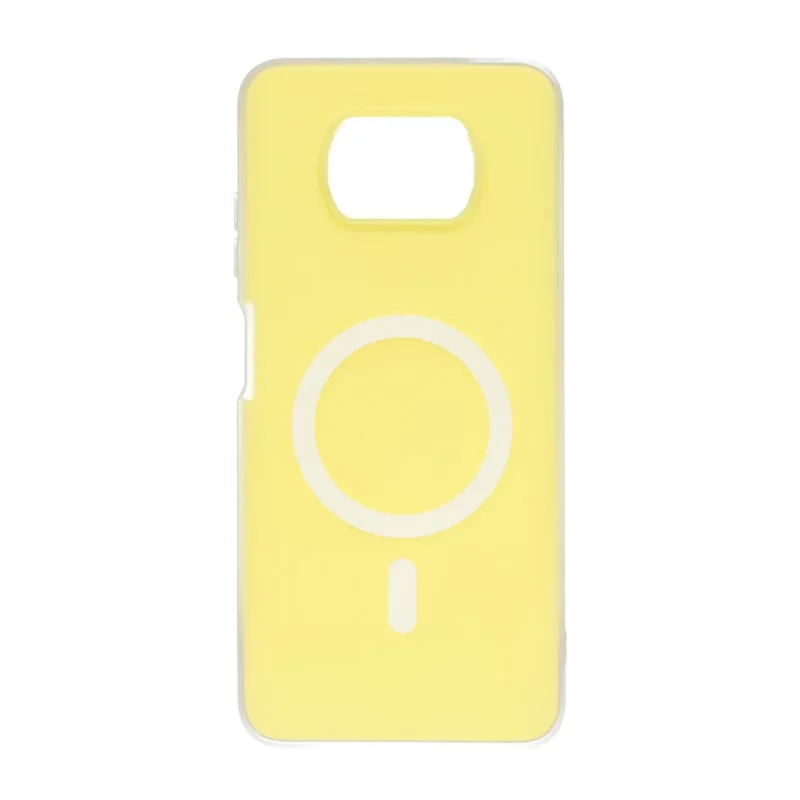 قاب دو لایه مات طرح مگ سیف Xiaomi Poco X3 / Poco X3 Pro / Poco X3 NFC - زرد - تصویر 2