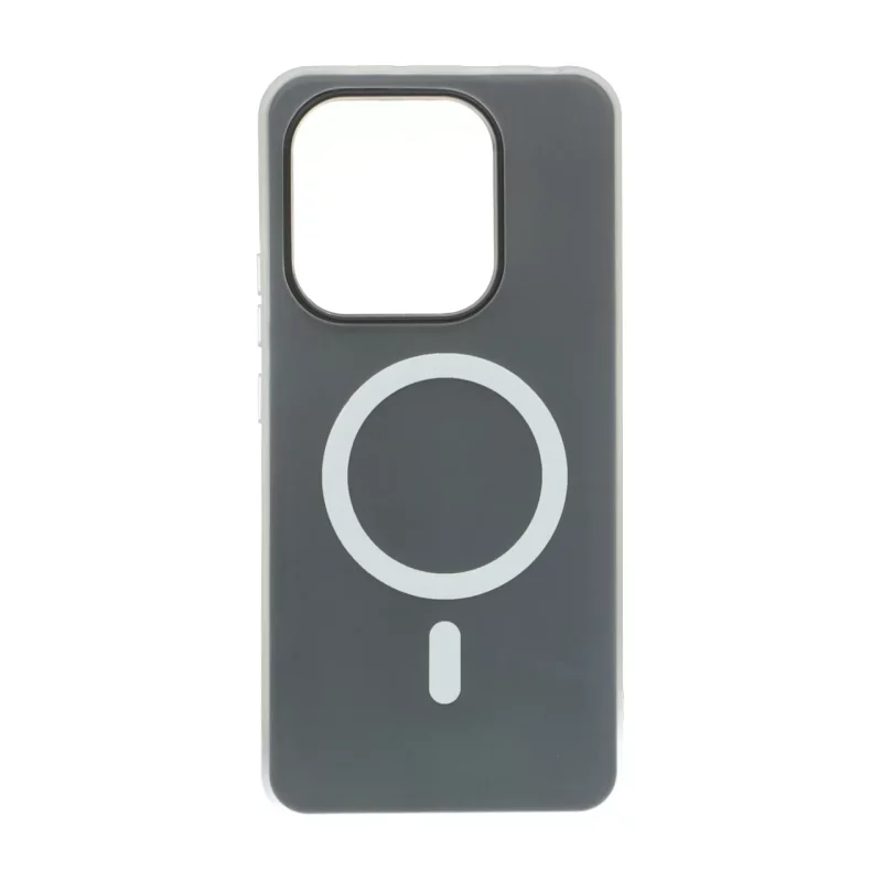 قاب دو لایه مات طرح مگ سیف Xiaomi Redmi Note 14 4G - مشکی - تصویر 2