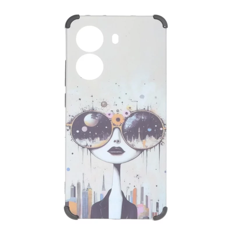 قاب طرح دار بامپردار Xiaomi Poco X7 Pro - کد 12604 - تصویر 2