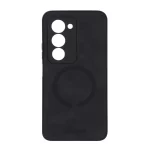 قاب Puloka جیر طرح مگ سیف محافظ لنزدار Xiaomi Redmi 15 4G - مشکی