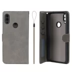 کیف موبایل مگنتی درجه یک داخل خز MNC Plus مدل Xiaomi Redmi Note 7 / Note 7 Pro / Note 7s - خاکستری
