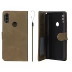 کیف موبایل مگنتی درجه یک داخل خز MNC Plus مدل Xiaomi Redmi Note 7 / Note 7 Pro / Note 7s - سبز زیتونی