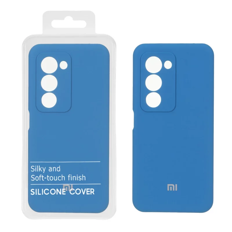 قاب سیلیکونی پاک کنی اورجینال درجه یک Xiaomi Redmi 15 4G - آبی (پک دار) - تصویر 2