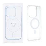 قاب شفاف Xiaomi Redmi 15C / Poco C85 با قابلیت شارژ NTC - MagSafe (پک دار)