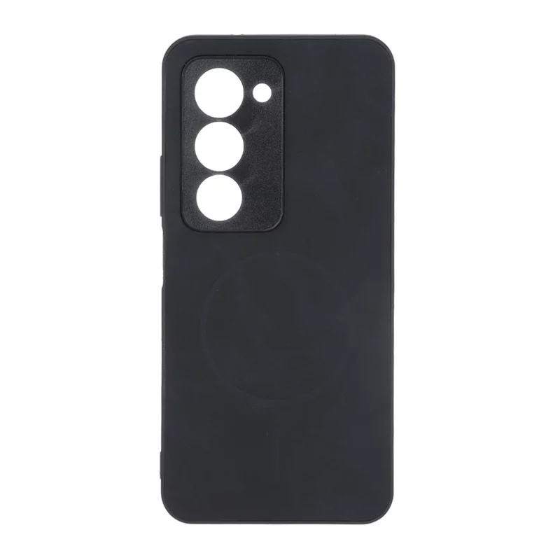 قاب جیر طرح مگ سیف محافظ لنزدار Xiaomi Redmi 15 4G - مشکی - تصویر 2