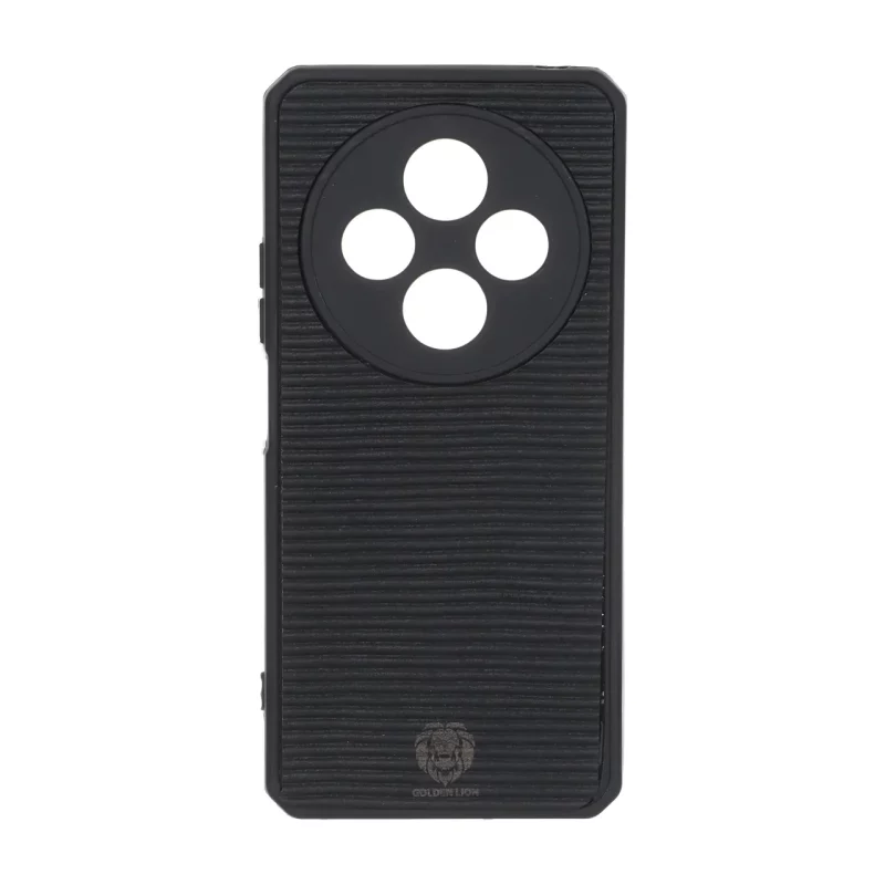 قاب Golden Lion شیاردار Xiaomi Redmi 14C / Redmi A4 / Poco C75 - مشکی کد 1 - تصویر 2