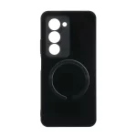 قاب Magnetic Sheet پشت براق محافظ لنز دار Xiaomi Redmi 15 4G - مشکی