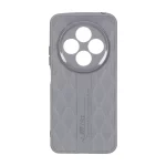 قاب پافر لوزی Imagination دور لنز براق Xiaomi Redmi 14C / Redmi A4 / Poco C75 - طوسی
