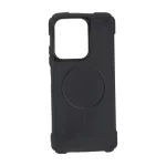 قاب ایربگ دار دور لنز براق طرح مگ سیف Xiaomi Redmi 15C / Poco C85 - مشکی