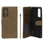 کیف موبایل مگنتی درجه یک داخل خز MNC Plus مدل Xiaomi Mi 10T / Mi 10T Pro / K30S - سبز زیتونی
