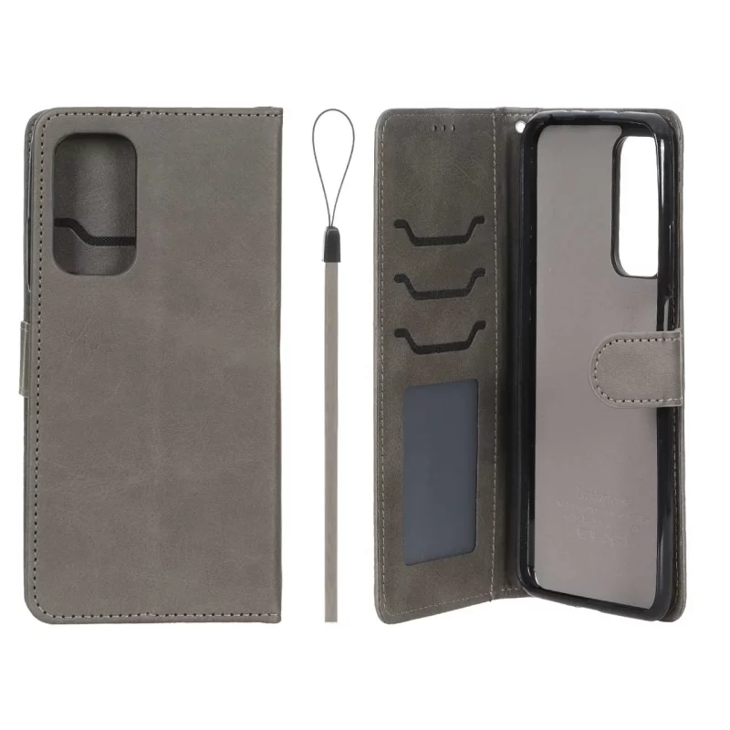 کیف موبایل مگنتی درجه یک داخل خز MNC Plus مدل Xiaomi Mi 10T / Mi 10T Pro / K30S - خاکستری - تصویر 2