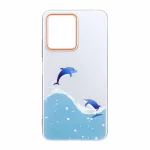 قاب سیلور دلفینی Xiaomi Redmi Note 12 4G - طرح 3