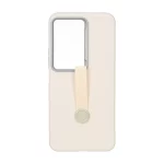 قاب Texture فینگر بند لنز سیلور Xiaomi Redmi 15 4G - کرم