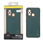 قاب My Case چرمی Leather Sheath مدل Xiaomi Redmi 12C / Redmi 11A / Poco C55 - سبز (پک دار)